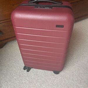 Away Carry-On Suitcase – Hardshell + Battery Included (Color Brick)